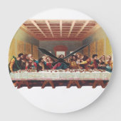 最後の夕食 ラージ壁時計 (正面)