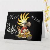 最後の大きなグリーティングカードで無料 – SRF カード (黄色い花)