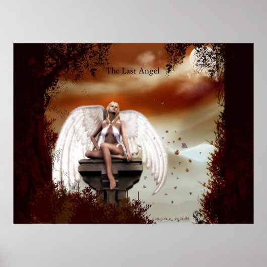 最後の天使 ポスター (正面)