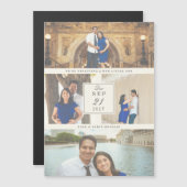 最後の妊娠発表 マグネット招待状 (正面/裏面)