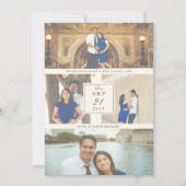 最後の妊娠発表 案内状 (正面)