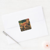 最後の審判と入場詳細 スクエアシール (封筒)