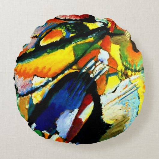 最後の審判の天使 – カンディンスキー ラウンドクッション (正面)