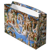 最後の審判ミケランジェロ ラージペーパーバッグ (裏面アングル)