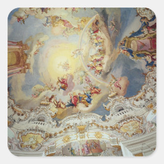 最後の審判絵画の スクエアシール