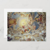 最後の審判絵画の ポストカード (正面/裏面)