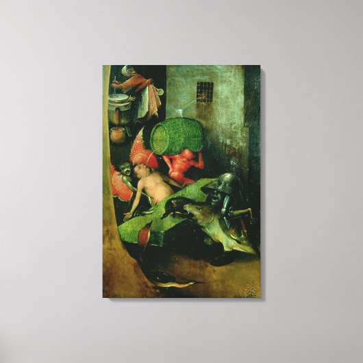 最後の審判:キャスクの詳細 キャンバスプリント (正面)