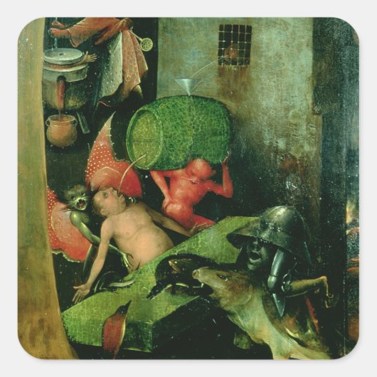 最後の審判:キャスクの詳細 スクエアシール (正面)