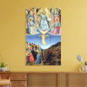 最後の審判、トリプチチの中央パネル キャンバスプリント (インサイチュ (リビング))