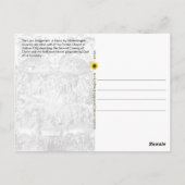 最後の審判 – バチカン市システィン礼拝堂 ポストカード (裏面)