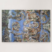 最後の審判 – ミケランジェロの最高傑作 ジグソーパズル (横)