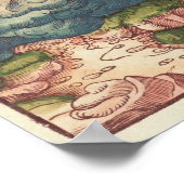 最後の審判,ルター聖書から, c.1530 ポスター (角)