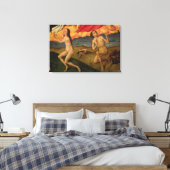 最後の審判、復活の詳細 キャンバスプリント (インサイチュ (寝室))