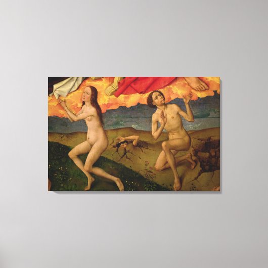 最後の審判、復活の詳細 キャンバスプリント (正面)