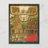 最後の審判、1721 ポストカード (正面)