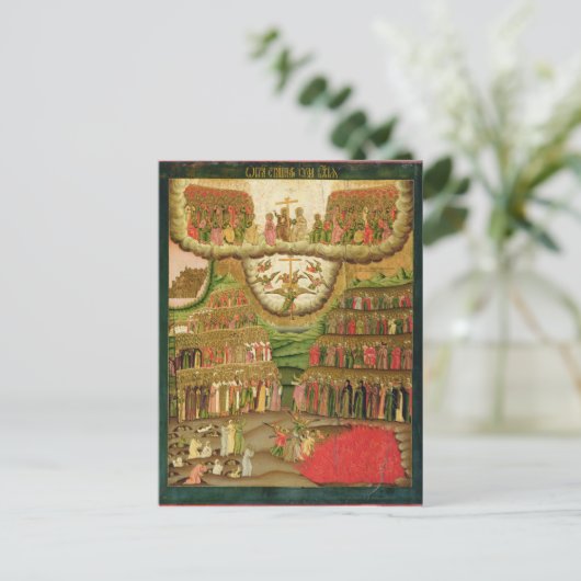 最後の審判、1721 ポストカード (スタンド正面)