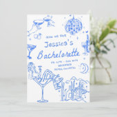 最後の山頂での乾杯 バチェロレッテウィークエンド招待 招待状 (スタンド正面)