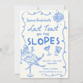 最後の山頂での乾杯 バチェロレッテウィークエンド 招待状 (正面)