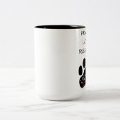 最後の希望K9の救助のマグ ツートーンマグカップ (中央)