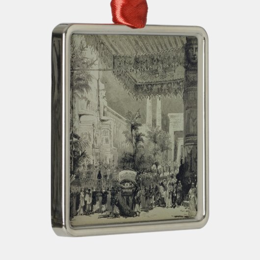 最後の幕のためのステージのデザイン メタルオーナメント (右)