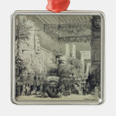 最後の幕のためのステージのデザイン メタルオーナメント (正面)