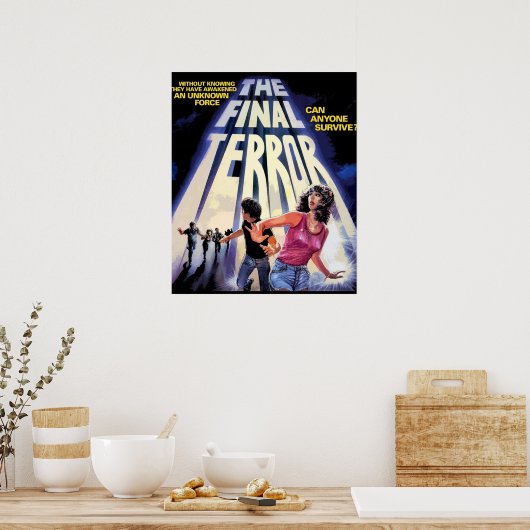 最後の恐怖 ポスター (キッチン)