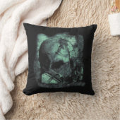 最後の息 – テクノ – ディストピアのストリートウェア クッション (ブランケット)