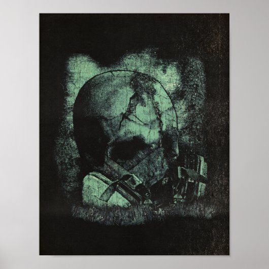 最後の息 – テクノ – ディストピアのストリートウェア ポスター (正面)