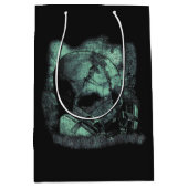 最後の息 – テクノ – ディストピアのストリートウェア ミディアムペーパーバッグ (正面)