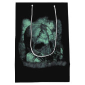 最後の息 – テクノ – ディストピアのストリートウェア ミディアムペーパーバッグ (裏面)