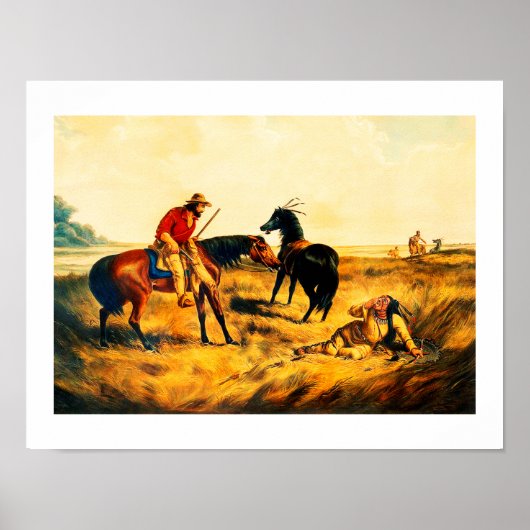 最後の戦争の失敗，先住民アメリカ ポスター (正面)