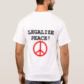 最後の手段 Tシャツ (裏面)