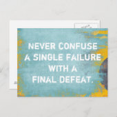 最後の敗北 ポストカード (正面/裏面)