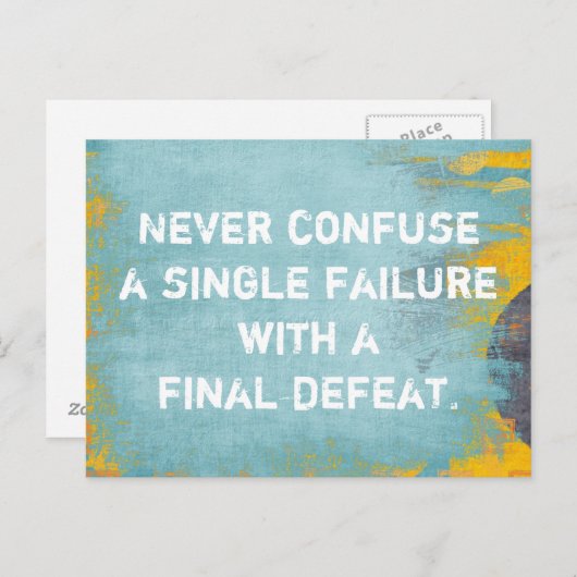 最後の敗北 ポストカード (正面/裏面)