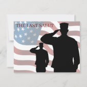 最後の敬礼 (正面)