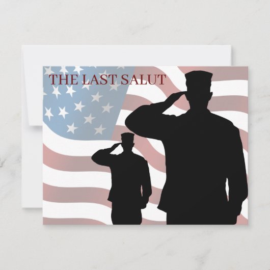 最後の敬礼 (正面)