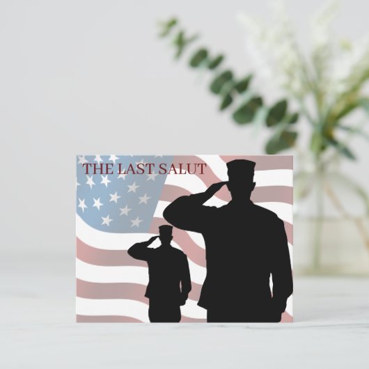 最後の敬礼 (スタンド正面)