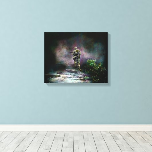 最後の旅 キャンバスプリント (インサイチュ (ウッドフロア))