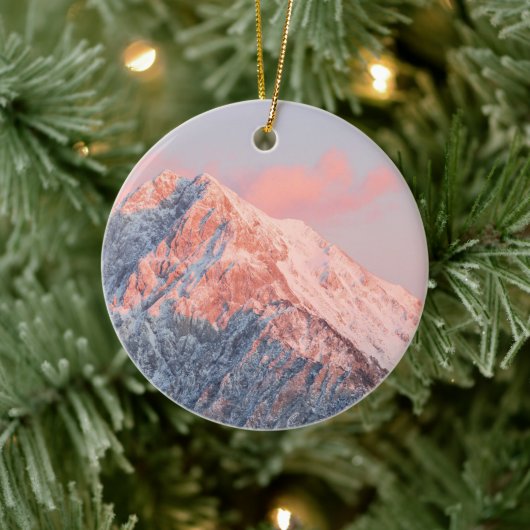 最後の日照山ストルジチ，スロベニア セラミックオーナメント (ツリー)