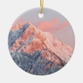 最後の日照山ストルジチ，スロベニア セラミックオーナメント (正面)