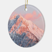 最後の日照山ストルジチ，スロベニア セラミックオーナメント (左)