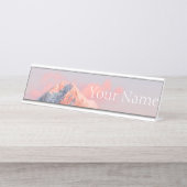 最後の日照山ストルジチ，スロベニア デスクネームプレート (正面)