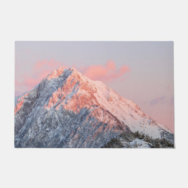 最後の日照山ストルジチ，スロベニア ドアマット (正面)