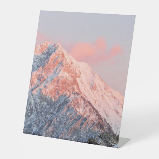 最後の日照山ストルジチ,スロベニア 台座サイン (正面)