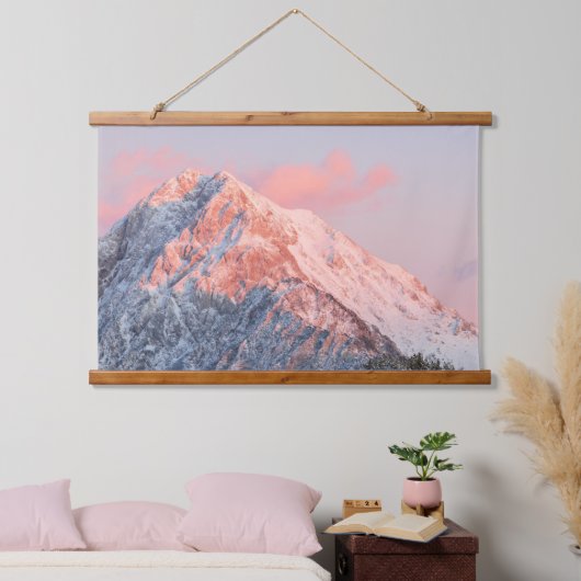 最後の日照山ストルジチ，スロベニア 吊り下げ型タペストリー (寝室)