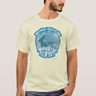 最後の映画ハットおもしろい撮影のスローガン Tシャツ