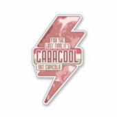 最後の時はカピコーラではなくガバゴールだ シール (正面)