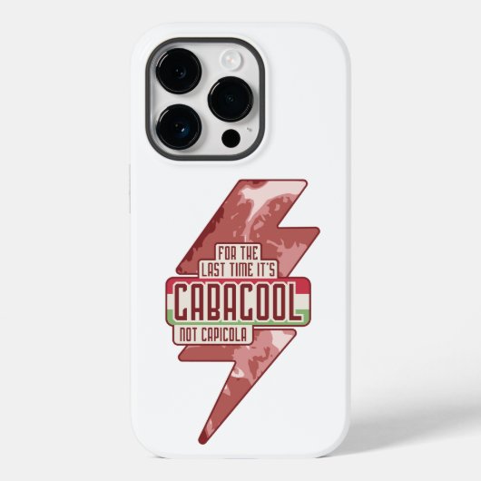最後の時はカピコーラではなくガバゴールだ Case-Mate iPhoneケース (裏面)