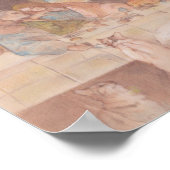 最後の晩餐と猫レオナルド・ダ・ヴィンチ ポスター (角)