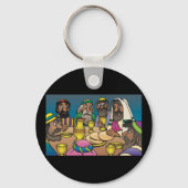 最後の晩餐の宗教キーチェーン キーホルダー (裏面)
